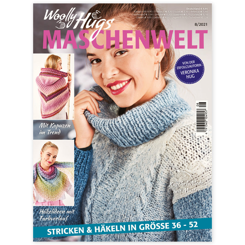 Heft "Woolly Hugs Maschenwelt 8/2021"