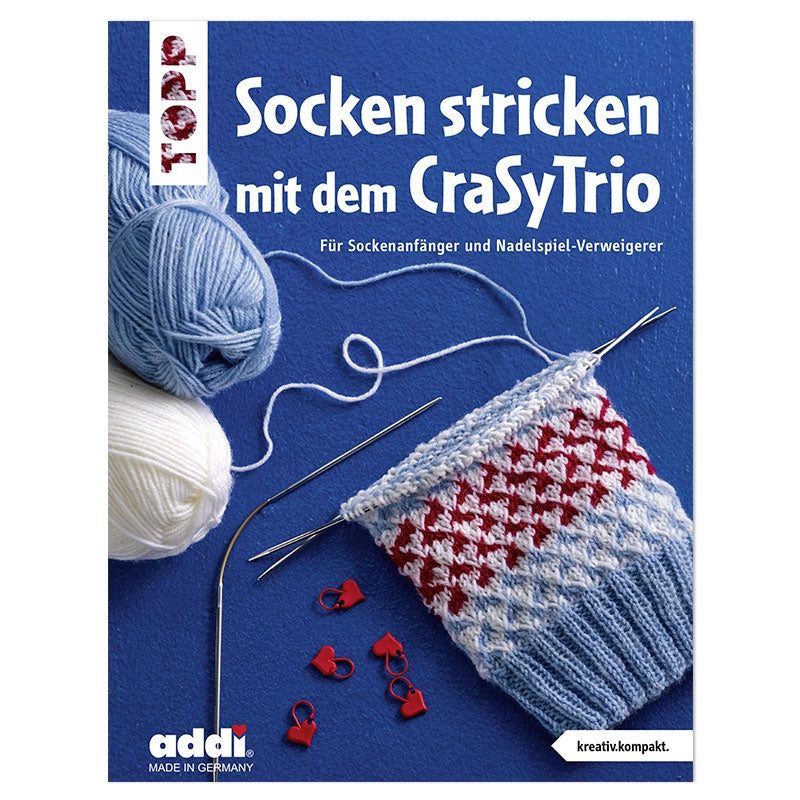 Buch "Socken stricken mit dem CraSy Trio"