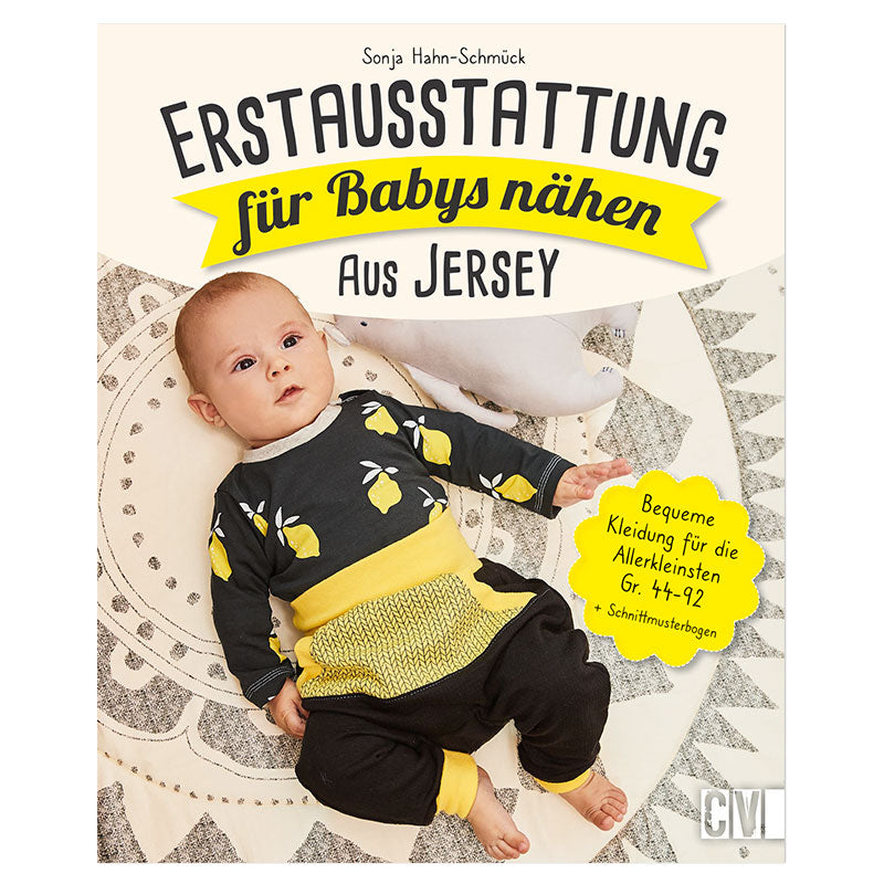 Buch "Erstausstattung für Babys nähen - aus Jersey"