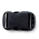 Steckschnalle schwarz 30mm