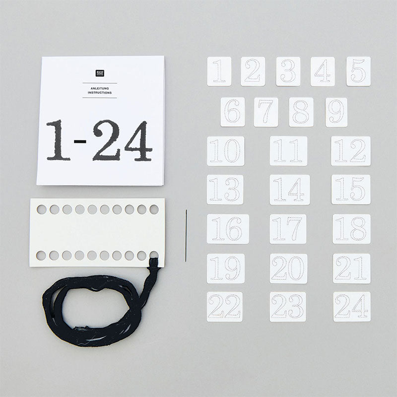 Stick & Stitch "Zahlen 1-24"