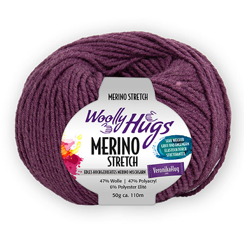 Woolly Hugs Merino Stretch pflaume