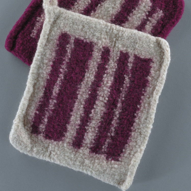 Gefilztes Paar Topflappen "Filzi" 751168