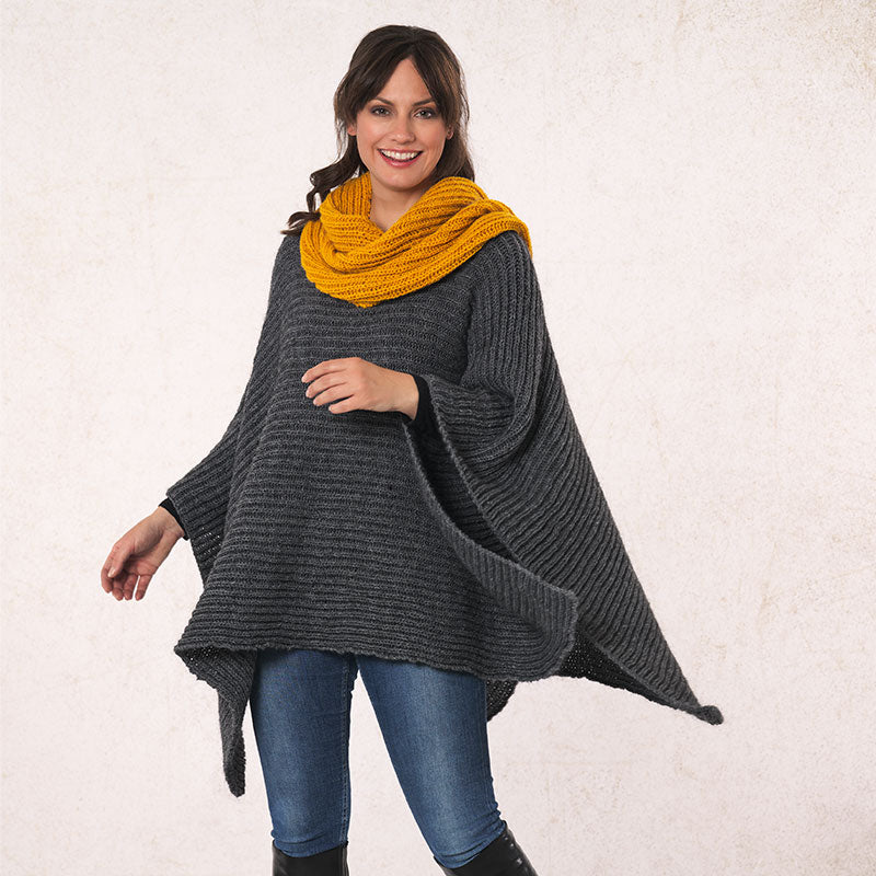 Damenponcho "Como" 761059