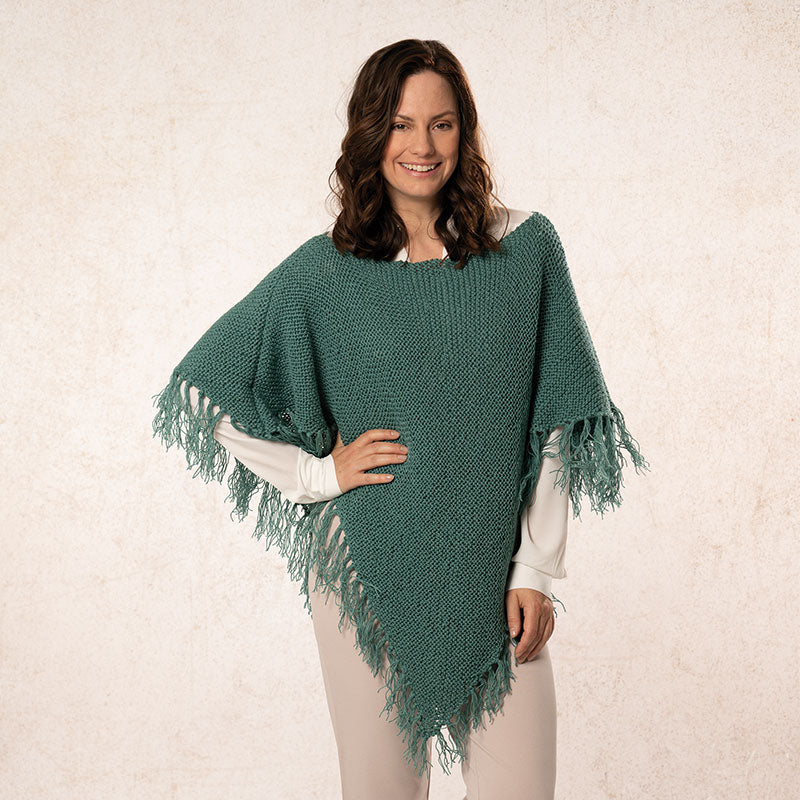 Damenponcho "Cablé Gitti" 763070