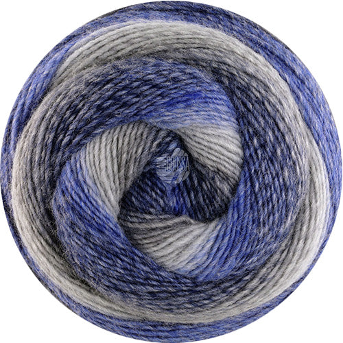 Gomitolo Versione blau-grau