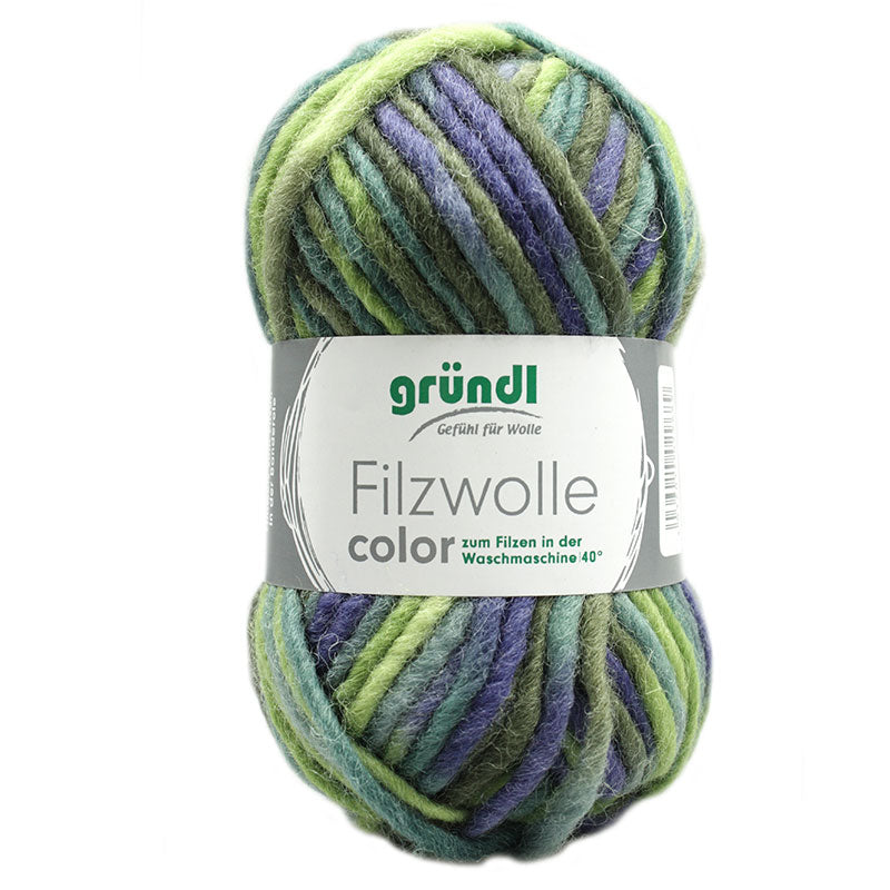 Filzwolle Color