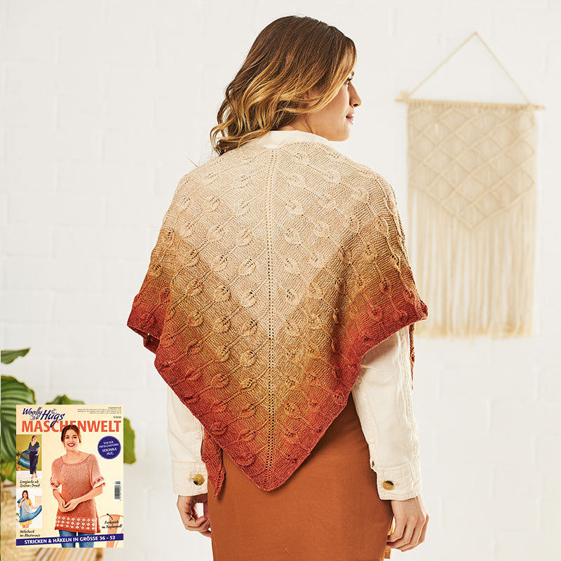 Dreiecktuch "Bobbel Cotton XXL" 761041