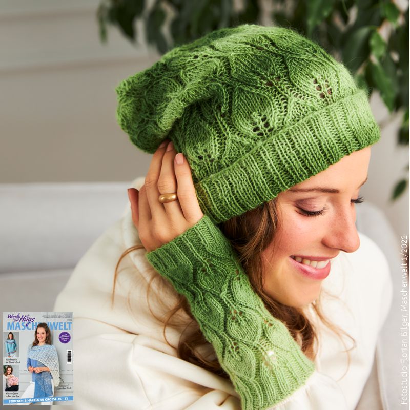 Damenmütze mit Armstulpen "Year Socks" LK4480