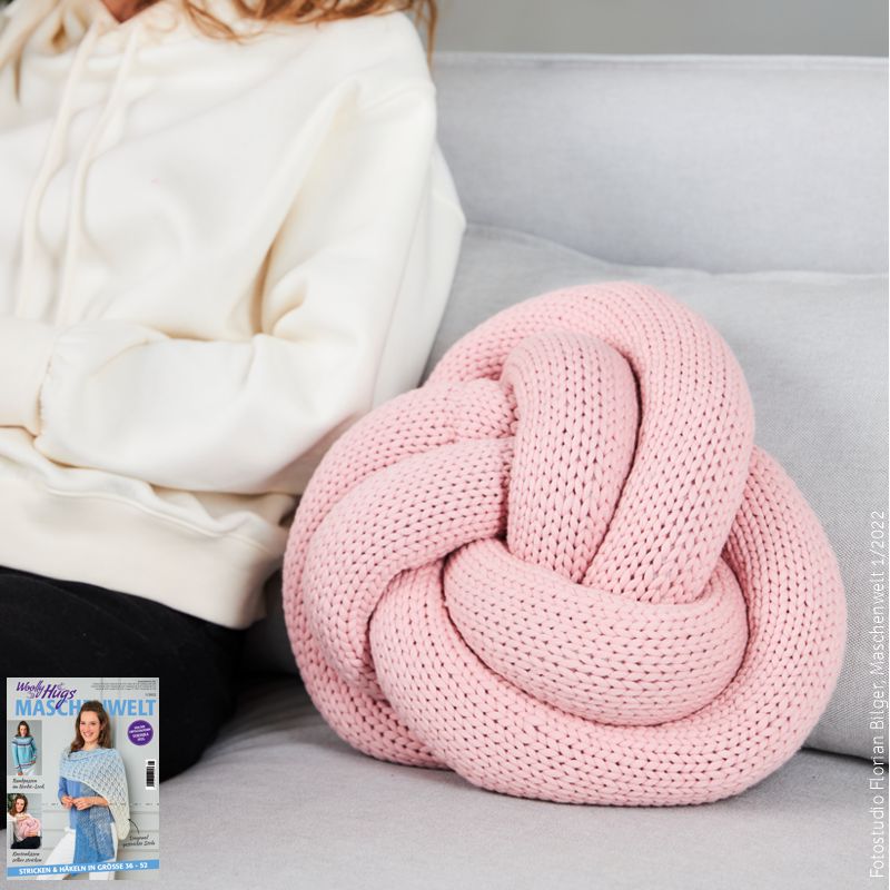 Knotenkissen "Home" LK4484