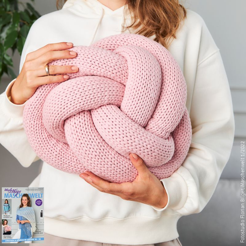 Knotenkissen "Home" LK4484