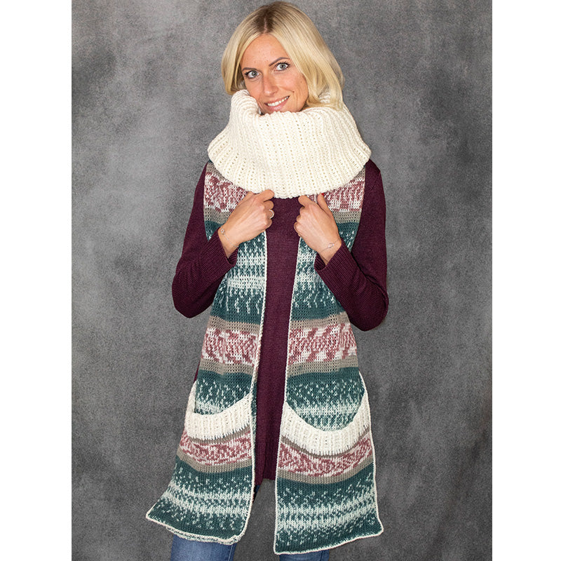 Scoodie / Kapuzenschal "Fjord" LK4523