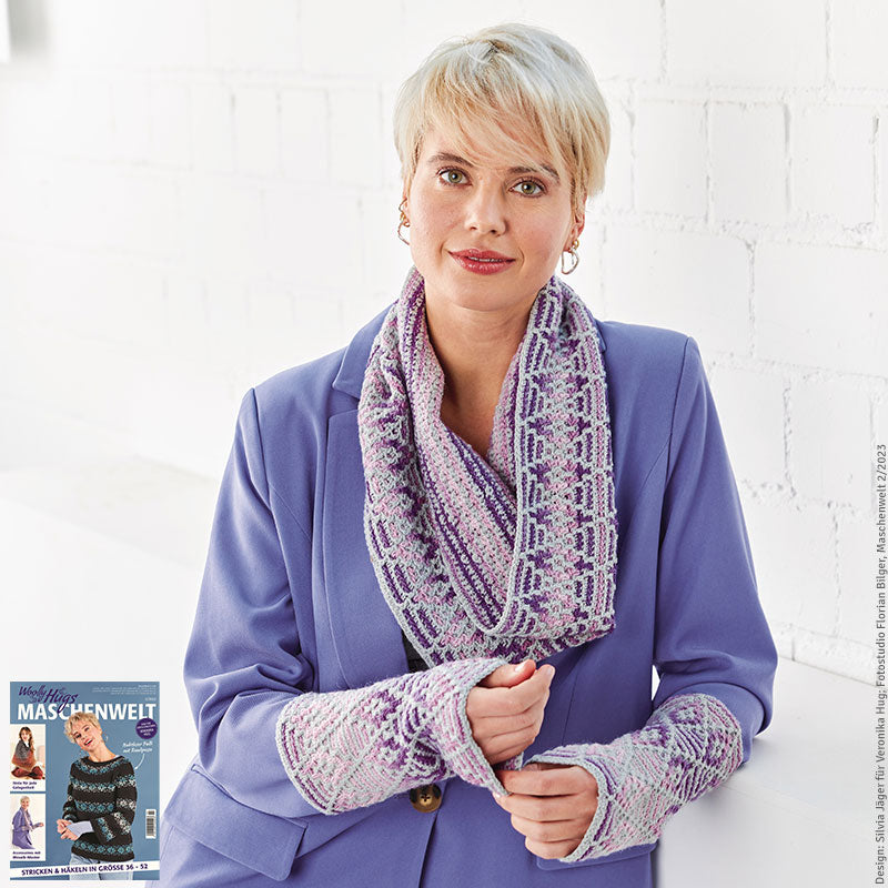Loop mit Armstulpen "Merino Silk Socks & Year Socks" LK4667