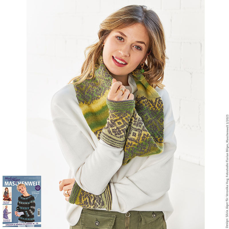Loop mit Armstulpen "Merino Silk Socks & Year Socks" LK4668