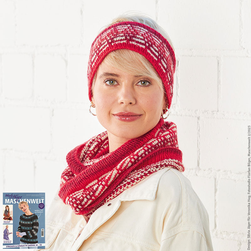 Loop mit Stirnband "Merino Silk Socks & Year Socks" LK4669