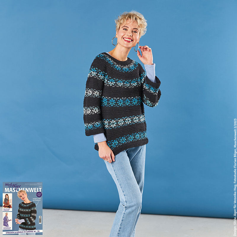 Damenpullover "Merino Silk Socks & Year Socks" LK4670