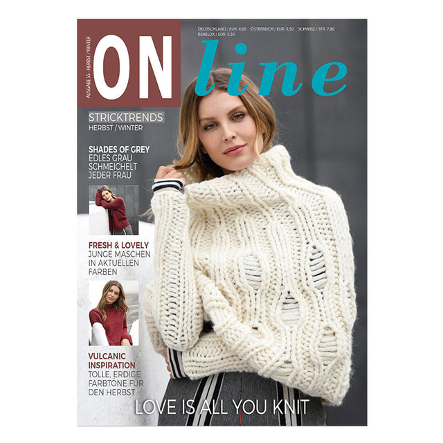 Heft "ONline - Stricktrends Herbst/Winter Nr. 55"