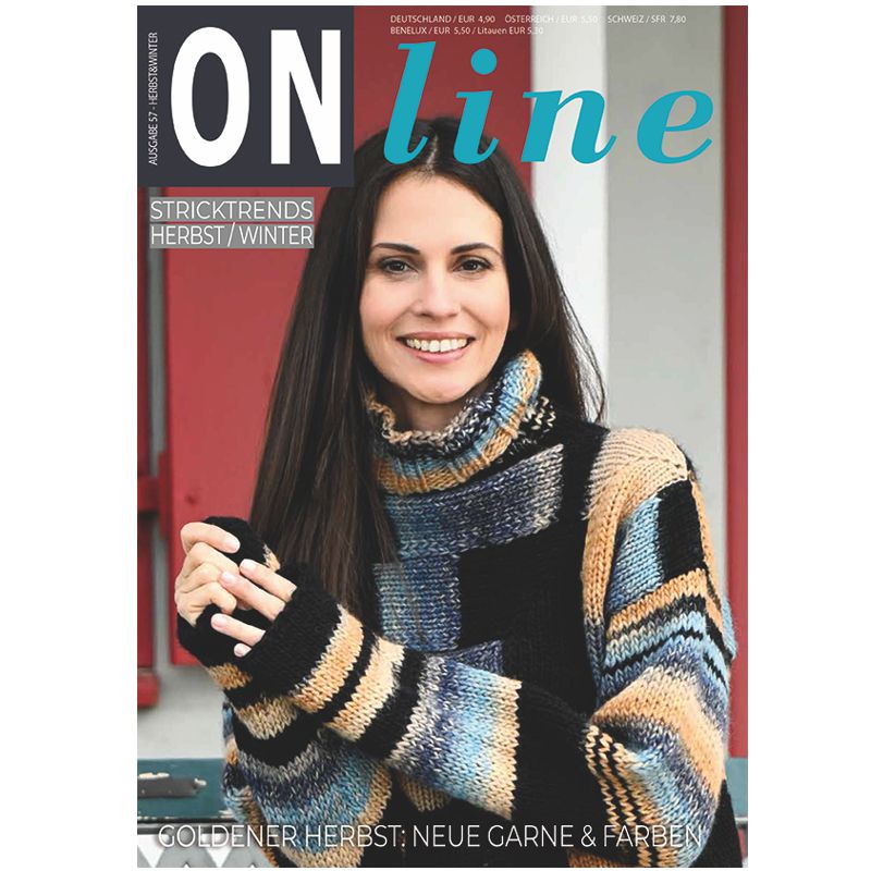 Heft "ONline - Stricktrends Herbst/Winter Nr. 57"
