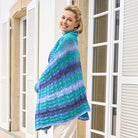 Damenponchopullover "1-2-3 Ideen Merino" 109355.10