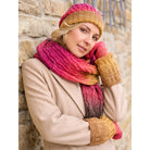 Damenschal, Fausthandschuhe und Mütze "1-2-3 Ideen Merino" 109355.27