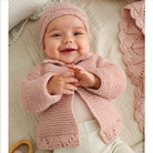 Babyjacke mit Mütze "Summer Softness" 109375.43