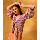 Damenwickeljacke "Gomitolo California" 109401.06