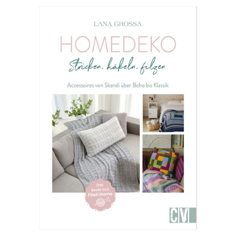 Buch "Homedeko Sticken, häkeln, filzen"