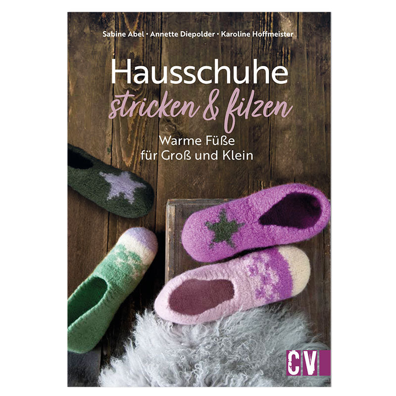 Buch "Hausschuhe stricken & filzen"