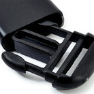 Steckschnalle schwarz 30mm