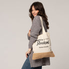 Jutetasche "Stricksal"