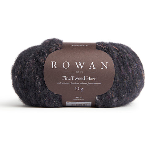 Fine Tweed Haze nero