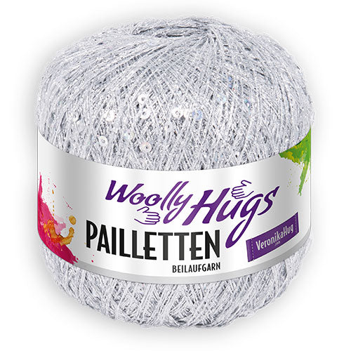 Pailletten silber/silber
