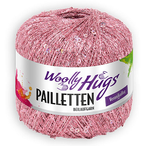 Pailletten rosé/rosé