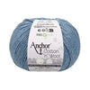 Cotton & Wool saphire