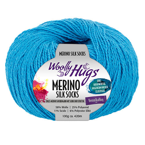 Merino Silk Socks jade
