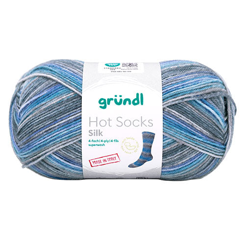 Hot Socks Silk Color ozean