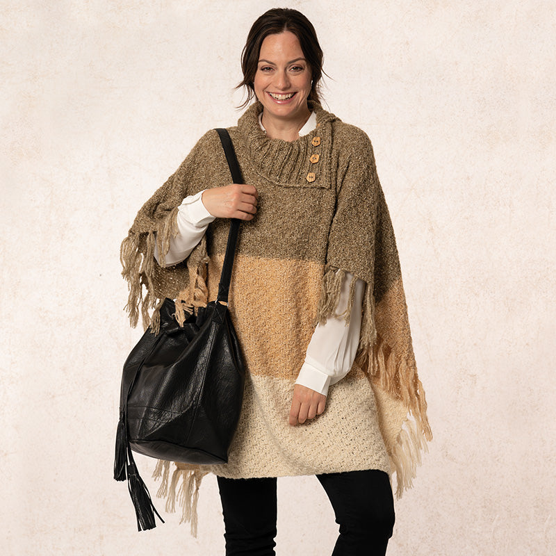 Damenponcho "Hamina" 763041