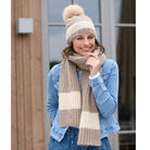 Damenmütze & Schal "Nature Cotton" 765030