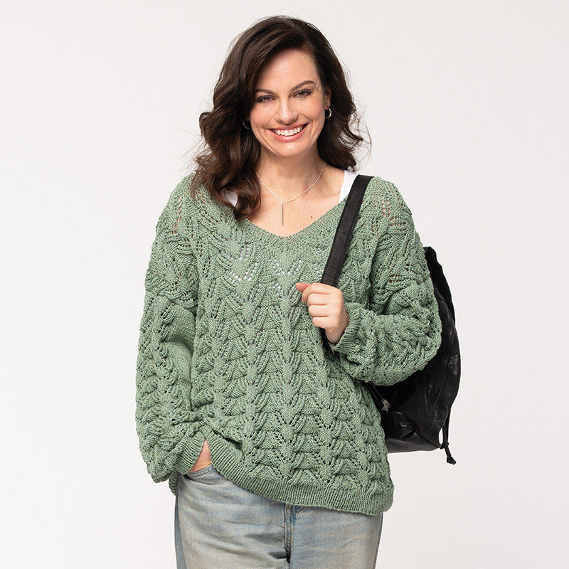 Damenpullover "Seidenglanz" 765155