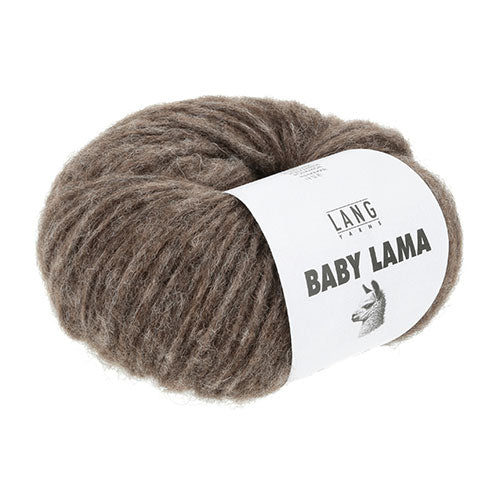 Baby Lama mittelbraun