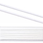 Bobbins 5 mm weiß (Baumwollband)