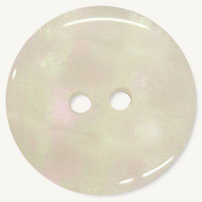 Zweilochknopf offwhite 15mm