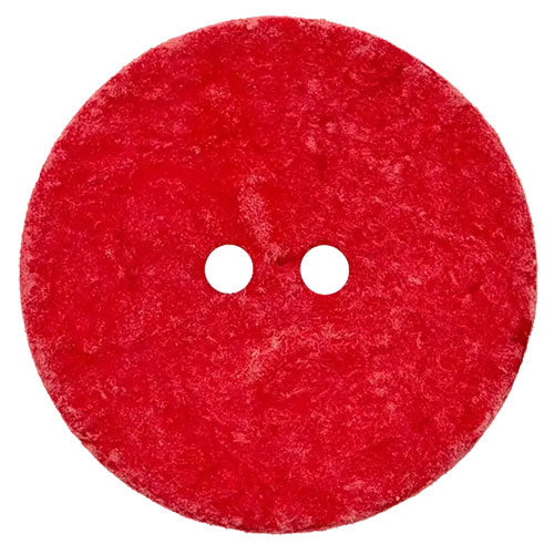 Zweilochknopf rot 23mm