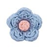 Blumenknöpfe blau 13mm