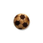 Holzknopf "Fußball"