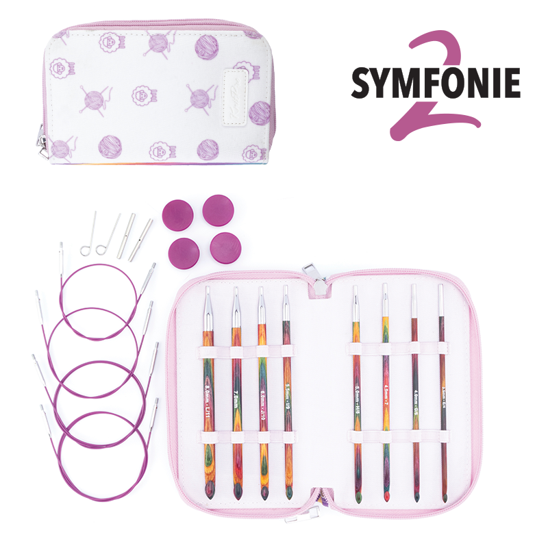 Set Tunesisches Häkelnadeln „Symfonie 2“