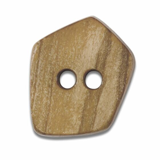 Holzknopf eckig 34mm