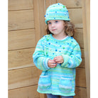Kinderpullover und Mütze"Timona Design Color" ON7021