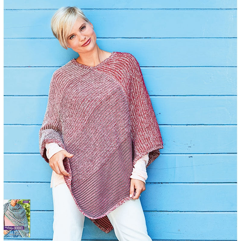 Damenponcho "Bobbel Cotton" LK4124