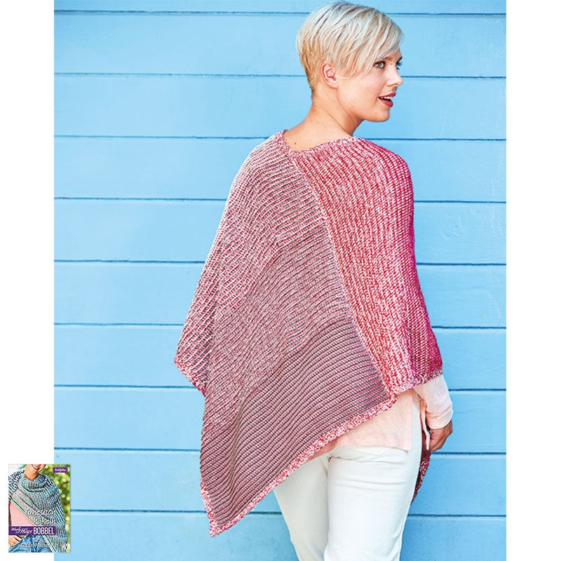 Damenponcho "Bobbel Cotton" LK4124